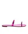 Giuseppe Zanotti Ring Crystal-embellished Flip-flops