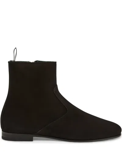 Giuseppe Zanotti Ron Boots In Black