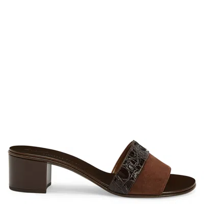Giuseppe Zanotti Roose 40 In Brown