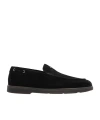 Giuseppe Zanotti Round-head Casual Shoes In Black