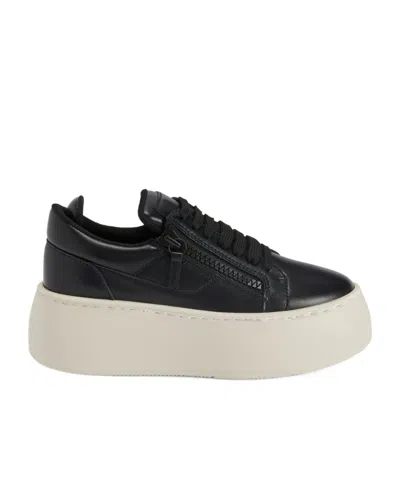 Giuseppe Zanotti Round-head Casual Shoes In White