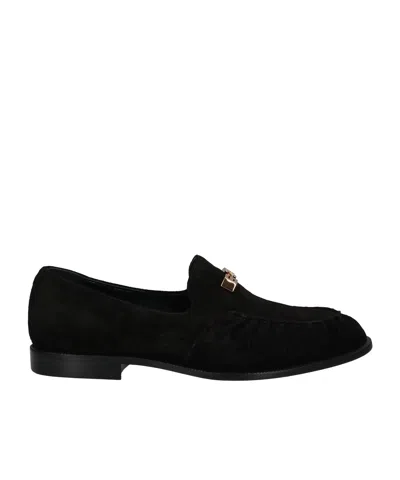 Giuseppe Zanotti Round-headed Love Shoes In Black
