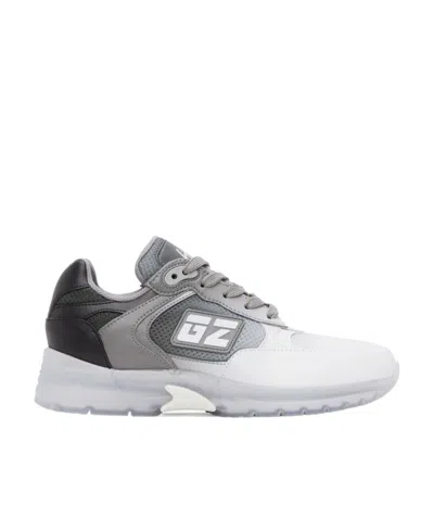 Giuseppe Zanotti Round-headed Low-top Leisure Sports Shoes In Gray