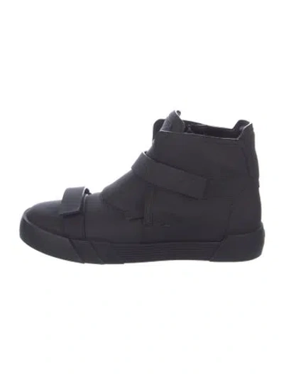 Pre-owned Giuseppe Zanotti Rubber Rain Boots In Blue