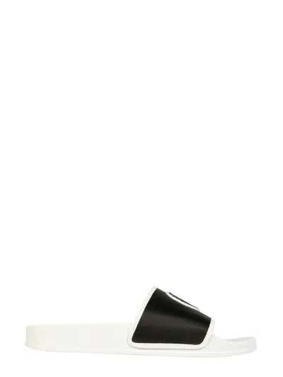 GIUSEPPE ZANOTTI RUBBER SLIDE SANDALS