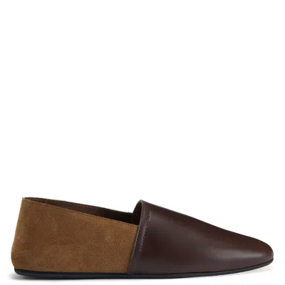 Giuseppe Zanotti Loafer In Colour-block-optik In Brown