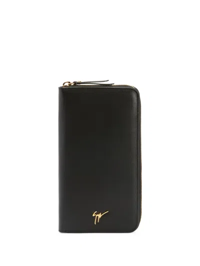 Giuseppe Zanotti Samuel Continental Wallet In 黑色