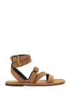 Shop Giuseppe Zanotti Sandalo Aymon In Brown