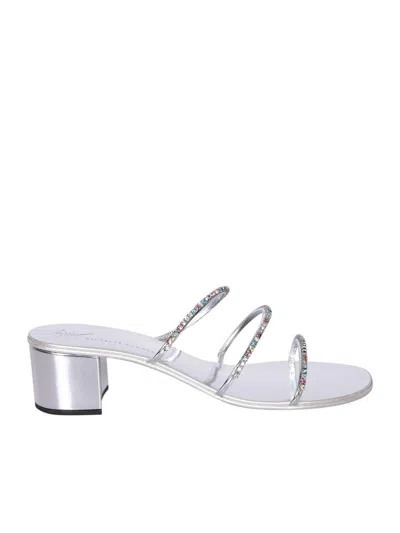 Giuseppe Zanotti Sandals In Gray