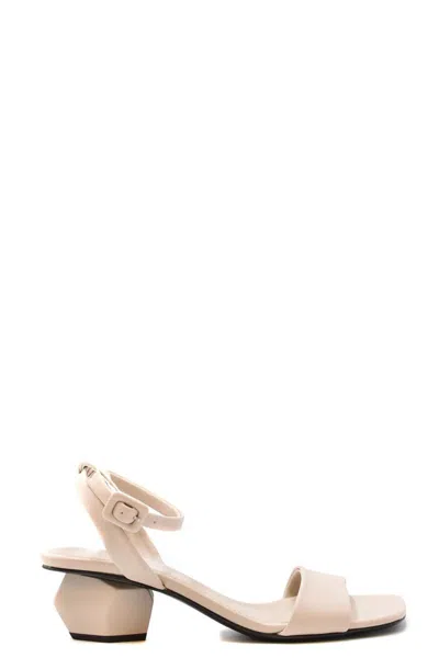 Giuseppe Zanotti Leather Sandals In Beige