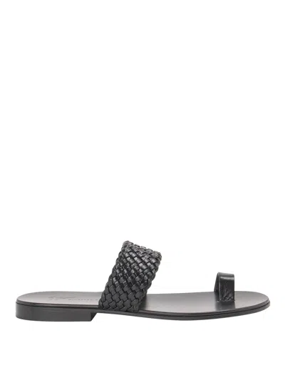 Giuseppe Zanotti Sandals In Black