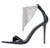 Giuseppe Zanotti Sandals Black In Nero Neri E Grigi