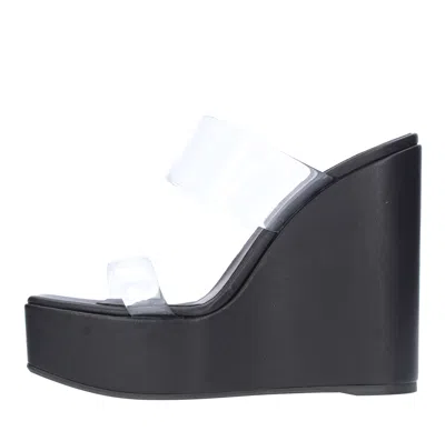 Giuseppe Zanotti Sandals Black In Nero Neri E Grigi