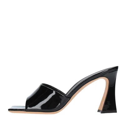 Giuseppe Zanotti Sandals Black In Nero Neri E Grigi
