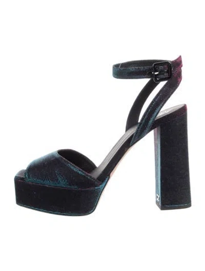 Pre-owned Giuseppe Zanotti Sandals In Blue