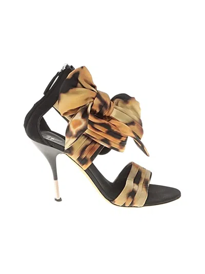 Pre-owned Giuseppe Zanotti Sandals In Brown