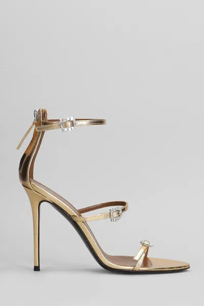 Giuseppe Zanotti Sandals In Gold