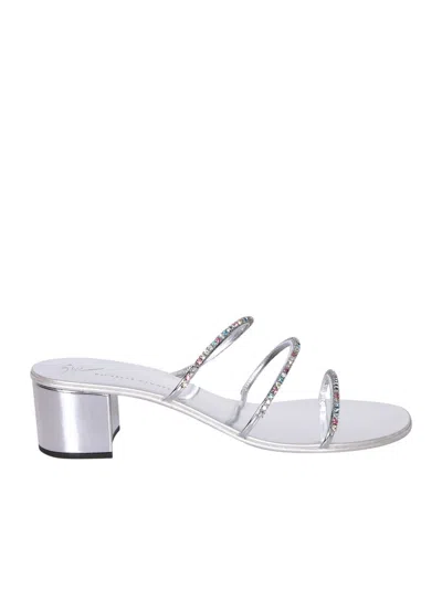 Giuseppe Zanotti Sandals In Gray
