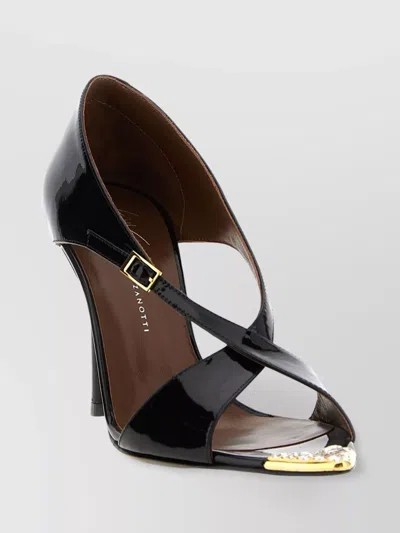 Giuseppe Zanotti Sandals Intrigue Gold-tone Detail