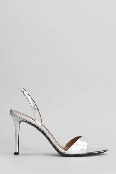 Giuseppe Zanotti Sandals In Silver