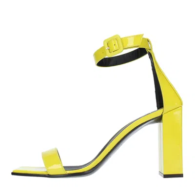 Giuseppe Zanotti Sandals Yellow In Giallo Vivaci