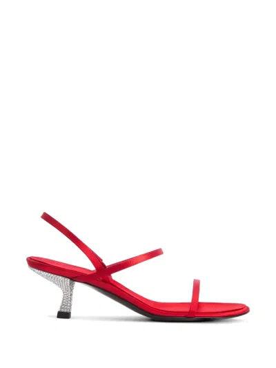 Giuseppe Zanotti Saphyra Sandals In Red