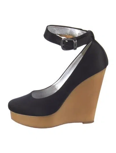 Pre-owned Giuseppe Zanotti Satin Pumps In Blue