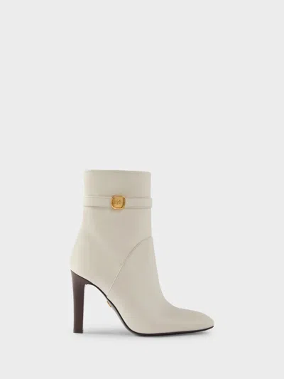 Giuseppe Zanotti Seal Bootie 100 In Neutral