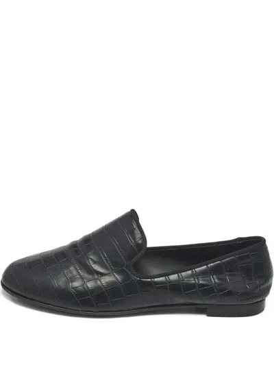 Pre-owned Giuseppe Zanotti Seymour Slippers In Black