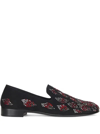 Giuseppe Zanotti Seymour Special Loafers In Black