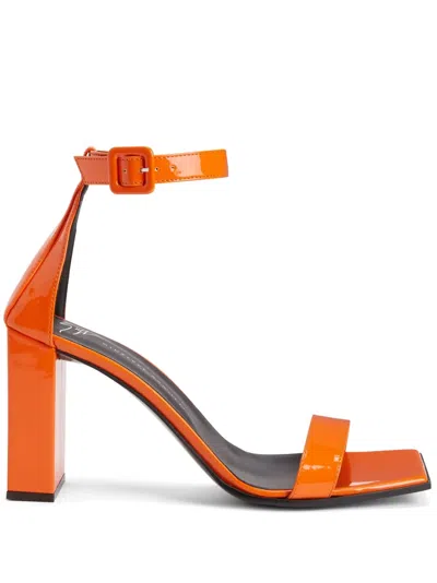 Giuseppe Zanotti Shangay Buckle In Black
