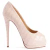 Giuseppe Zanotti High-heel Leather Pumps In Pink