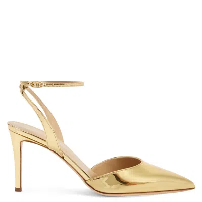Giuseppe Zanotti Shayoran Metallic Pumps In Gold