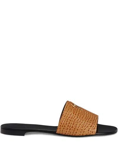 Giuseppe Zanotti Shirley Sandals In Brown