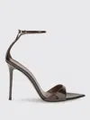Giuseppe Zanotti 105mm Pointed-toe Ankle-strap Sandals In Black