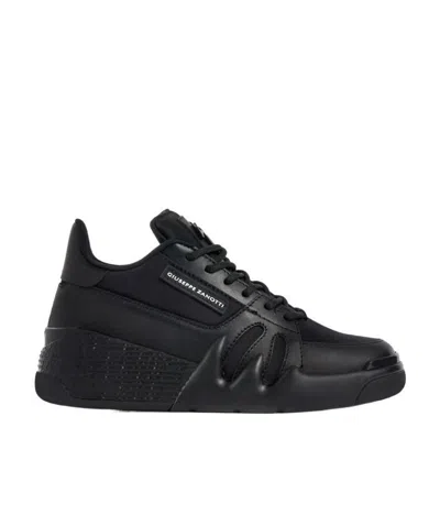 Giuseppe Zanotti Shoulder Strap Low-cut Sneakers In Black