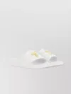 GIUSEPPE ZANOTTI SLIDE SANDAL WITH FLAT SOLE AND OPEN TOE