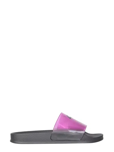 Giuseppe Zanotti Slide Sandals With Logo