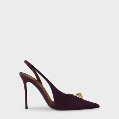 Giuseppe Zanotti Slingback Cocktail 105 In Multi