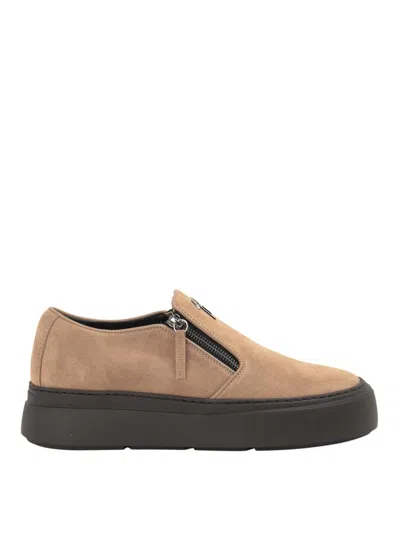 Giuseppe Zanotti Slip-on In Beige