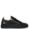 Giuseppe Zanotti A1 Sneakers In Black Leather In Black