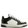 Giuseppe Zanotti Gz94 Low-top Leather Sneakers In Black