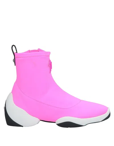 Giuseppe Zanotti Sneakers In Fuchsia
