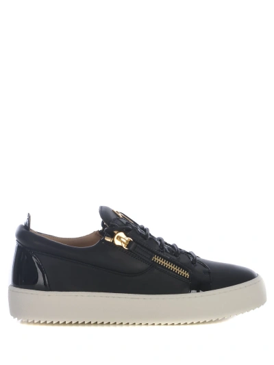 Giuseppe Zanotti Frankie Patent-leather Sneakers
