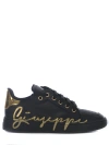 Giuseppe Zanotti Sneakers  Gz94 Made Of Leather In Nero