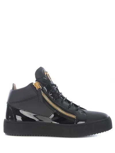 Giuseppe Zanotti Sneakers Hi-top  "kriss" In Black