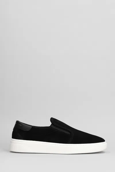 Giuseppe Zanotti Sneakers In Black Suede
