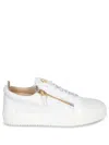 Giuseppe Zanotti Frankie Double-zip Low-top Sneakers In Multi