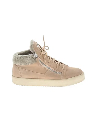 Pre-owned Giuseppe Zanotti Sneakers In Tan
