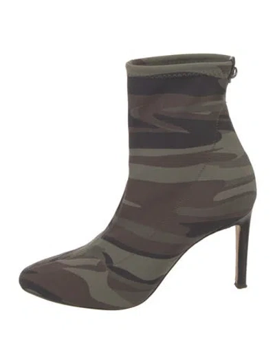 Pre-owned Giuseppe Zanotti Sock Boots In Green
